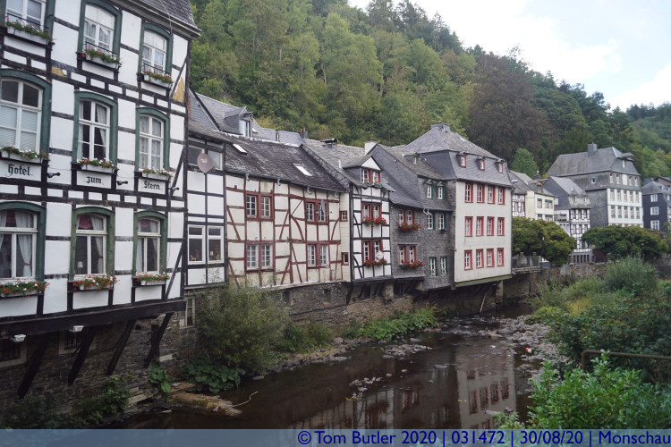Photo ID: 031472, Houses by the river, Monschau, Germany