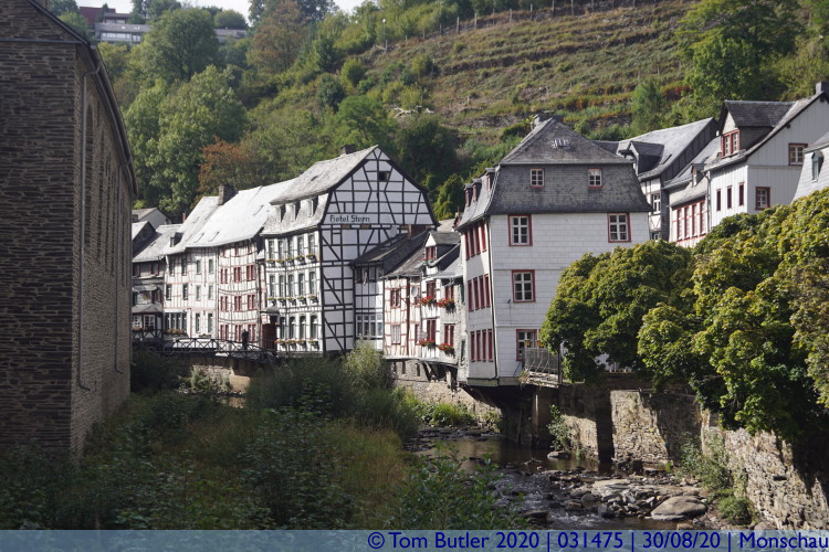 Photo ID: 031475, Looking up the Roer, Monschau, Germany