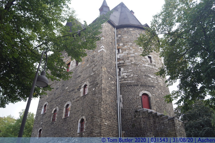 Photo ID: 031543, Side of the Marschiertor, Aachen, Germany