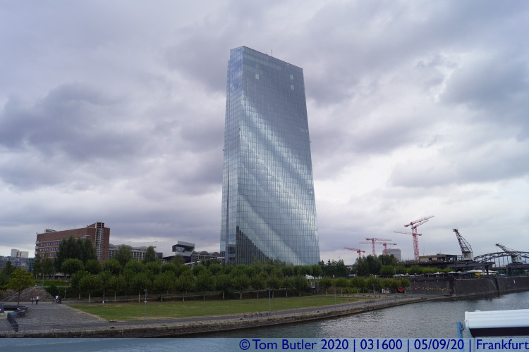 Photo ID: 031600, European Central Bank HQ, Frankfurt am Main, Germany