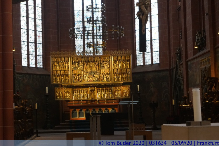 Photo ID: 031634, High altar, Frankfurt am Main, Germany