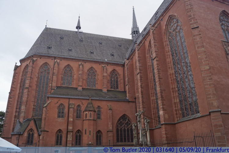 Photo ID: 031640, Rear of the Cathedral, Frankfurt am Main, Germany