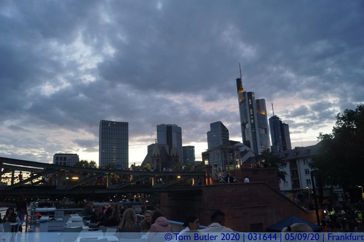 Photo ID: 031644, Mainhatten at sunset, Frankfurt am Main, Germany