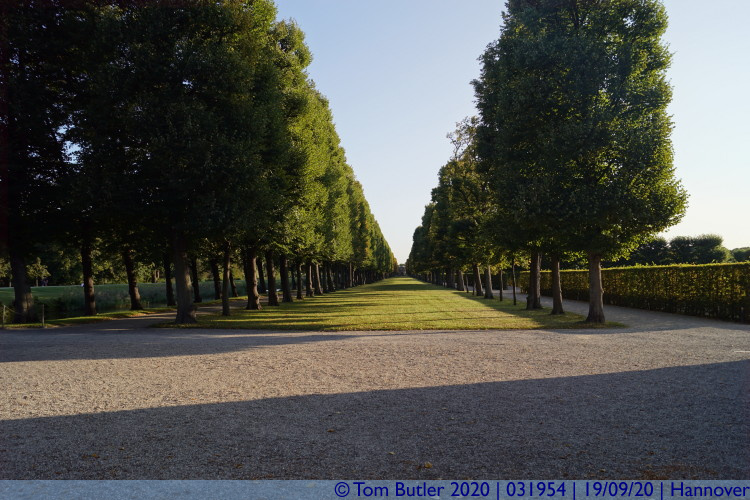 Photo ID: 031954, Looking down the gardens, Hannover, Germany