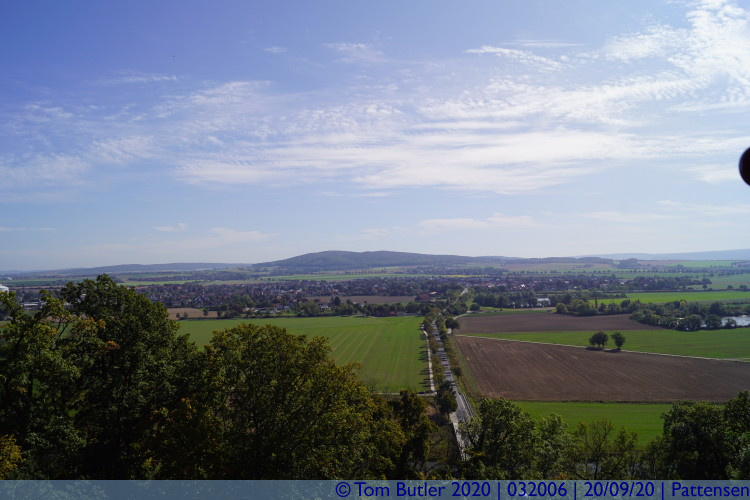Photo ID: 032006, View from the castle, Pattensen, Germany