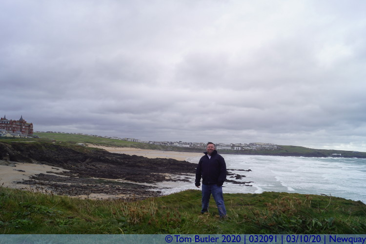 Photo ID: 032091, On the headland, Newquay, Cornwall