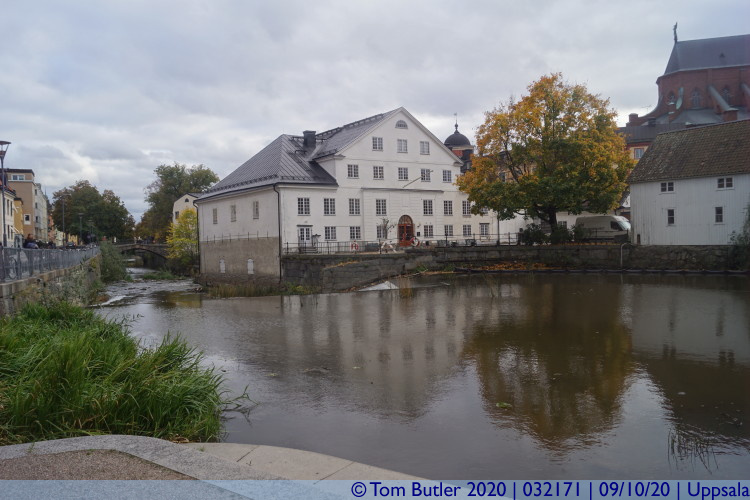 Photo ID: 032171, River Fryis and the Upplandsmuseet, Uppsala, Sweden
