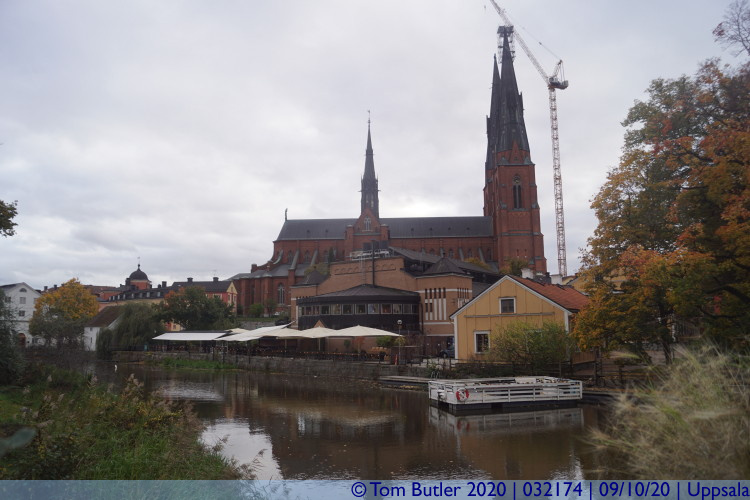 Photo ID: 032174, Cathedral and River, Uppsala, Sweden