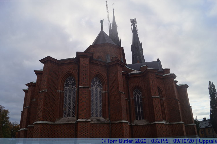Photo ID: 032195, Rear of the Cathedral, Uppsala, Sweden