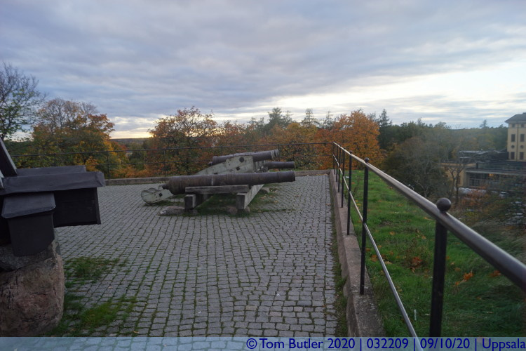 Photo ID: 032209, View along the Styrbiskop Bastion, Uppsala, Sweden