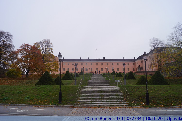 Photo ID: 032234, Castle from the Botanical Gardens, Uppsala, Sweden