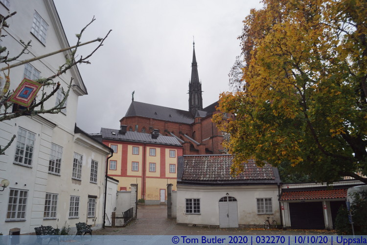 Photo ID: 032270, Cathedral from the museum, Uppsala, Sweden