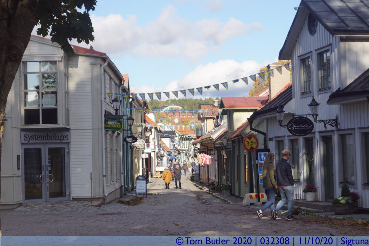 Photo ID: 032308, The main street, Sigtuna, Sweden