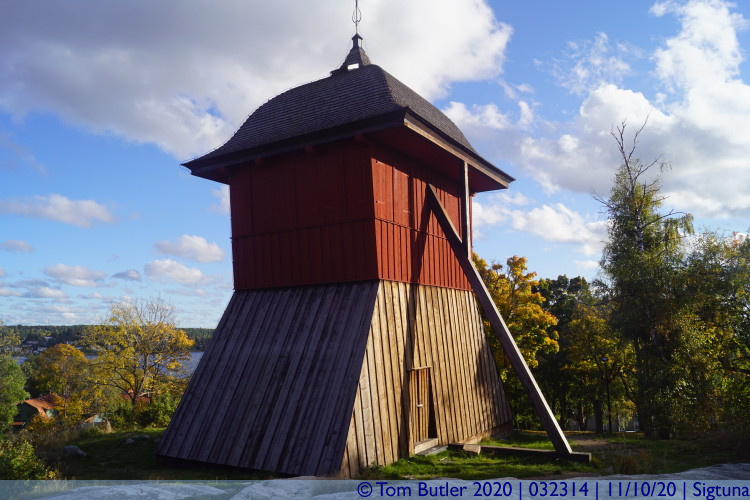 Photo ID: 032314, Behind the belfry, Sigtuna, Sweden