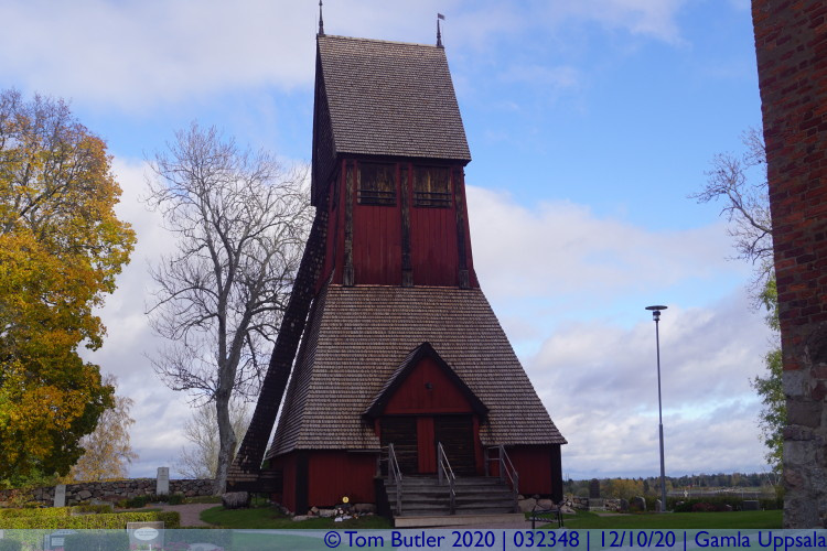 Photo ID: 032348, Bell tower, Gamla Uppsala, Sweden