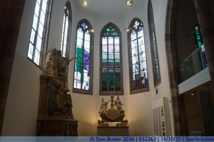 Photo ID: 032363, Where the altar would be, Saarbrcken, Germany