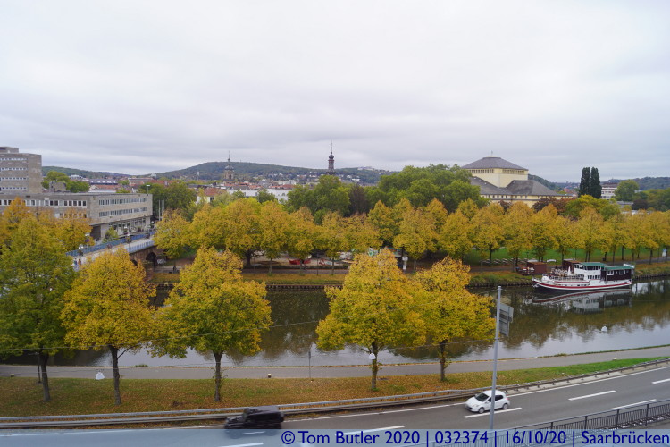 Photo ID: 032374, River Saar, Saarbrcken, Germany