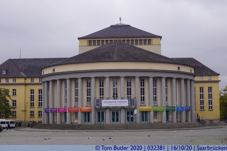 Photo ID: 032381, Saarlndisches Staatstheater, Saarbrcken, Germany