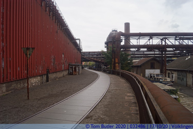 Photo ID: 032486, On the coal railway, Vlklingen, Germany