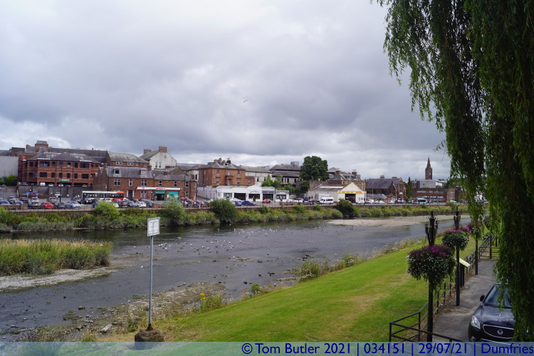 Photo ID: 034151, View from the Burns Centre, Dumfries, Scotland