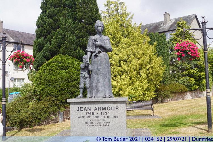 Photo ID: 034162, Jean Armour, Dumfries, Scotland