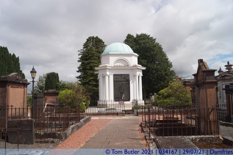 Photo ID: 034167, The Burns Mausoleum, Dumfries, Scotland