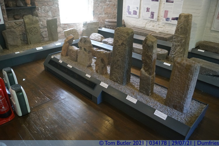 Photo ID: 034178, Sacred Stones exhibition, Dumfries, Scotland