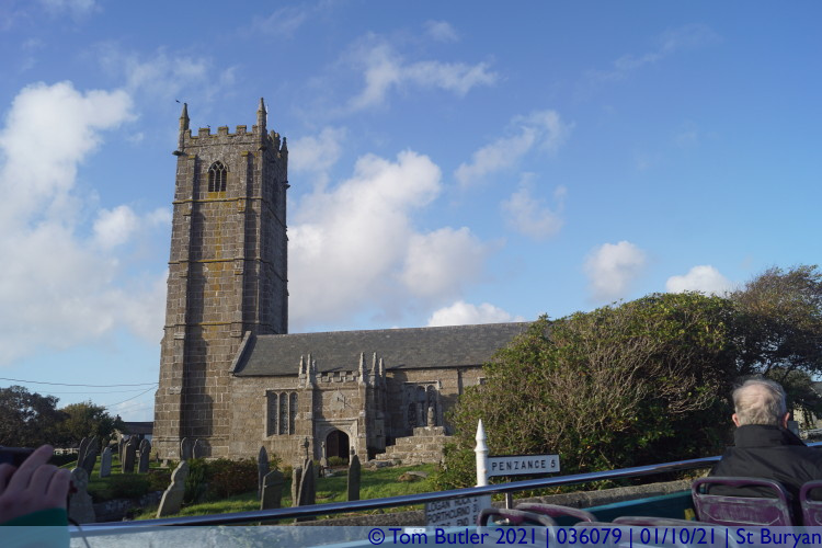 Photo ID: 036079, St Buryan Church, St Buryan, Cornwall