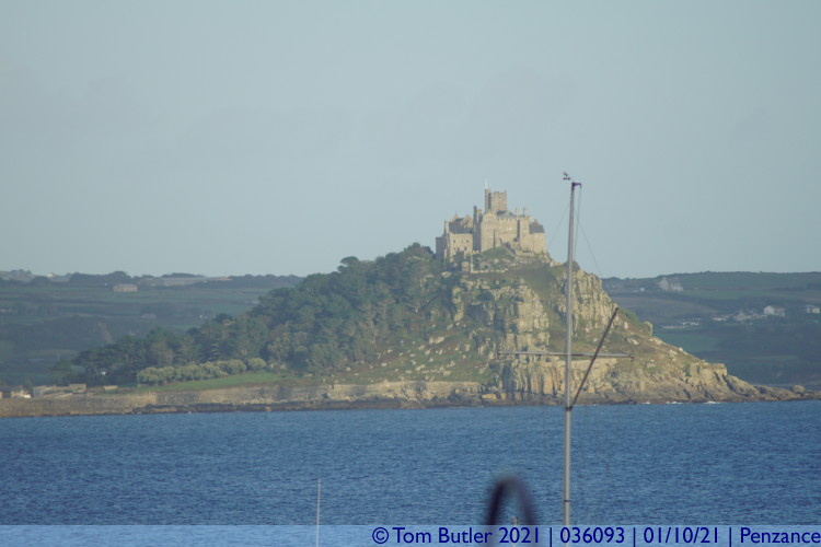 Photo ID: 036093, St Michael's Mount from Penzance, Penzance, Cornwall