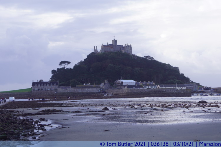Photo ID: 036138, Looking across to the Mount, Marazion, Cornwall