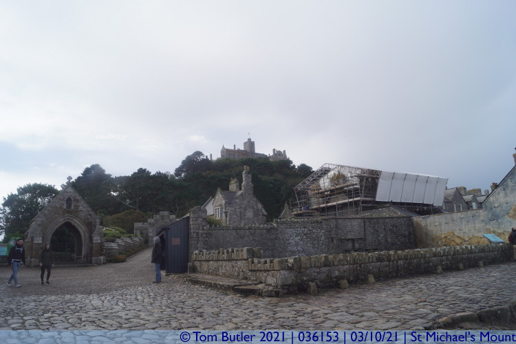 Photo ID: 036153, On St Michael's Mount, St Michael's Mount, Cornwall