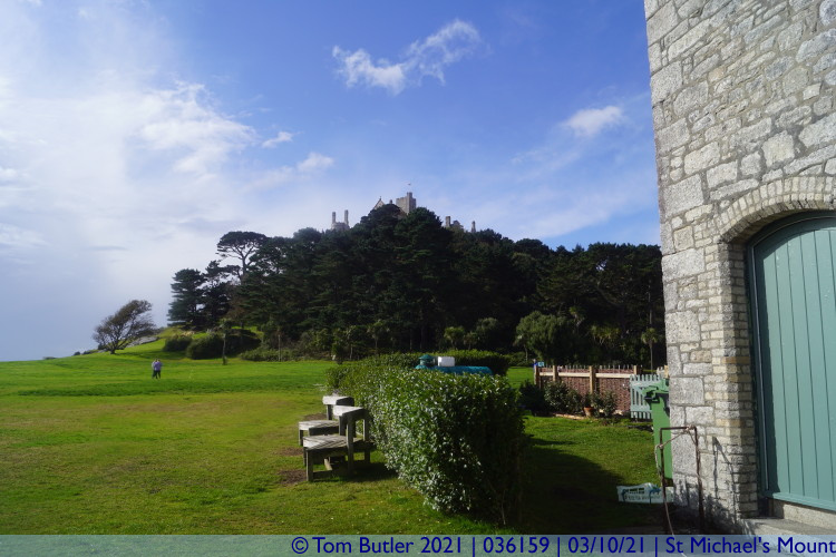 Photo ID: 036159, Gardens, St Michael's Mount, Cornwall
