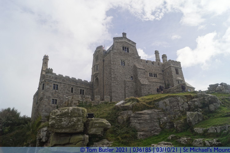 Photo ID: 036185, The Castle, St Michael's Mount, Cornwall