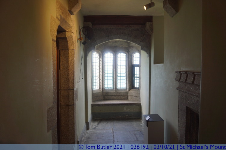 Photo ID: 036192, Inside the castle, St Michael's Mount, Cornwall