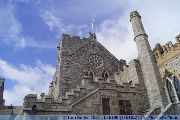 Photo ID: 036198, Chapel, St Michael's Mount, Cornwall