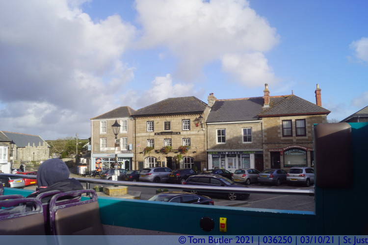 Photo ID: 036250, Centre of St Just, St Just, Cornwall
