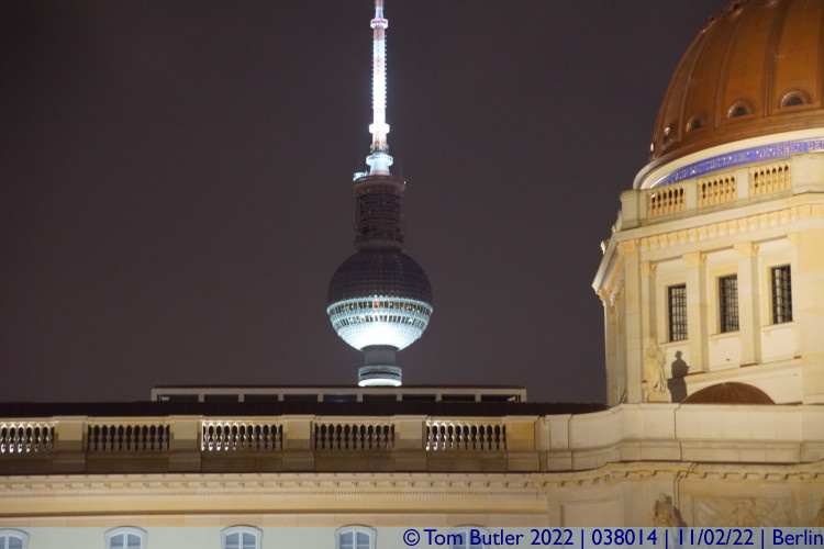 Photo ID: 038014, Humboldt Forum and TV Tower, Berlin, Germany