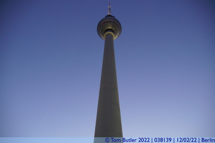 Photo ID: 038139, Below the Fernsehturm, Berlin, Germany