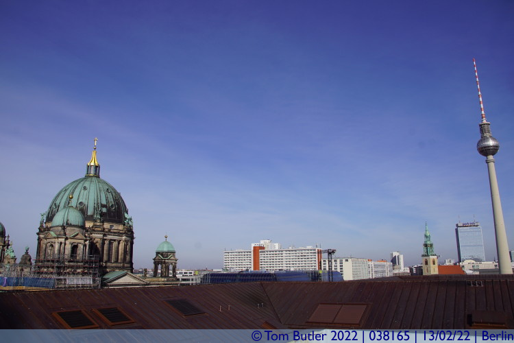 Photo ID: 038165, Cathedral and TV Tower, Berlin, Germany