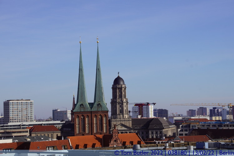 Photo ID: 038180, St Nicholas Church and Old City Hall, Berlin, Germany