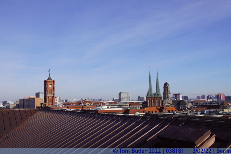 Photo ID: 038181, View from the Humboldt Forum roof, Berlin, Germany