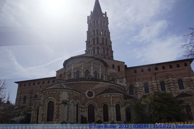 Photo ID: 038595, Rear of the Basilica, Toulouse, France