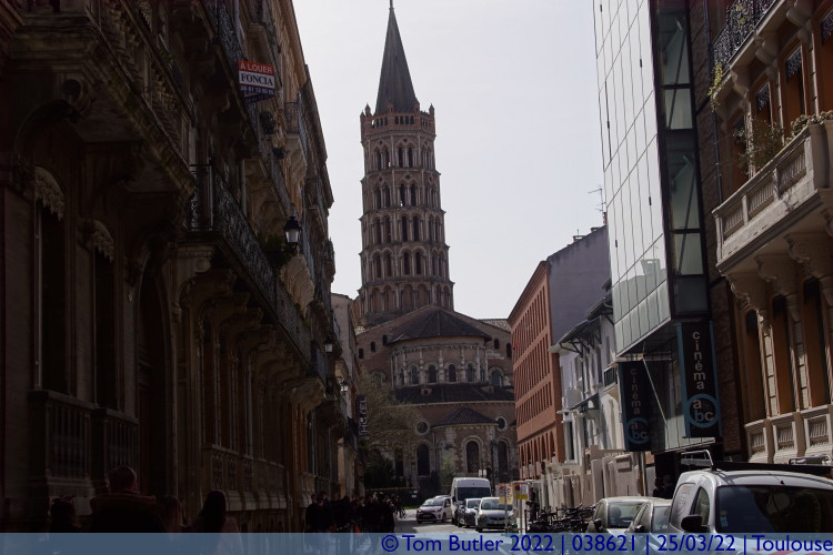 Photo ID: 038621, Approaching the Basilica, Toulouse, France