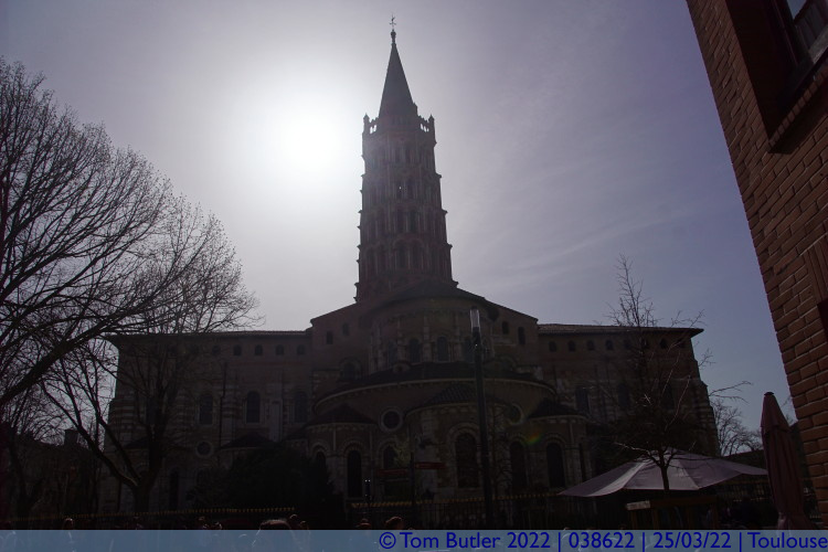 Photo ID: 038622, Rear of the Basilica, Toulouse, France