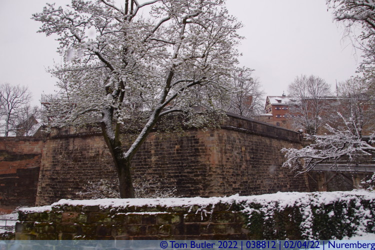 Photo ID: 038812, City fortifications, Nuremberg, Germany