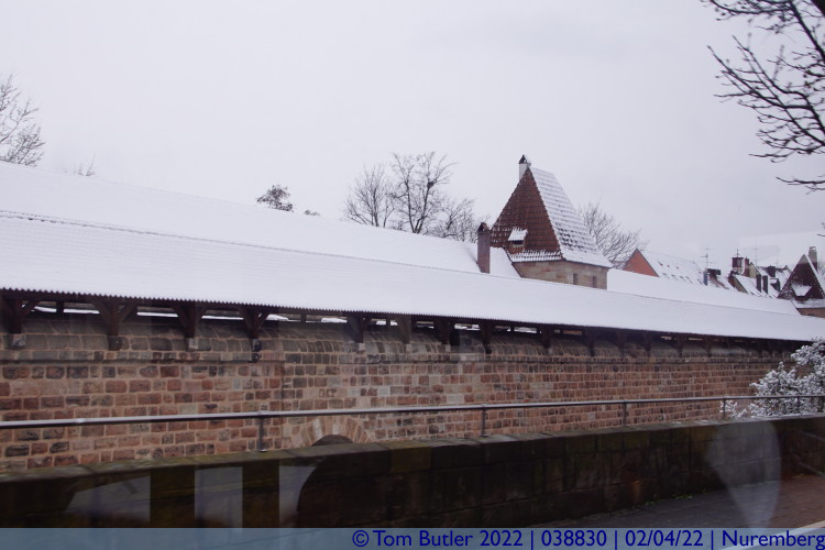 Photo ID: 038830, Along the Maxtormauer, Nuremberg, Germany