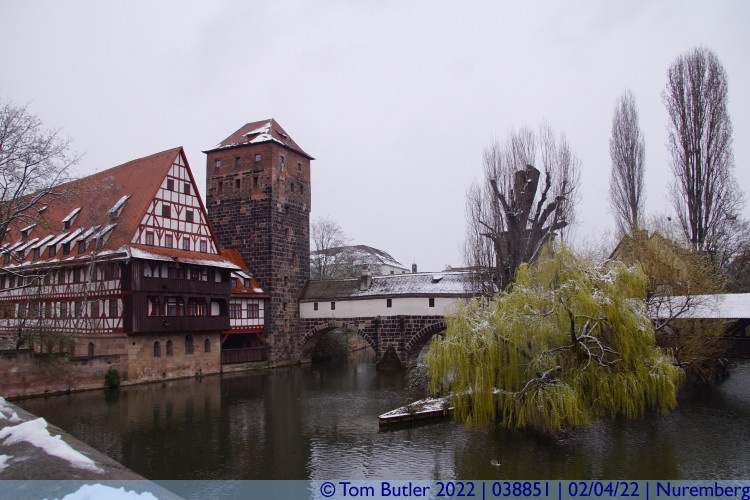 Photo ID: 038851, View from the Maxbrcke, Nuremberg, Germany