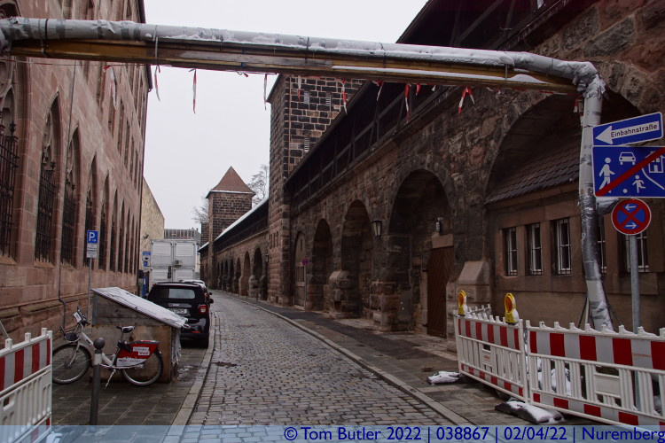 Photo ID: 038867, Behind Charterhouse Gate, Nuremberg, Germany
