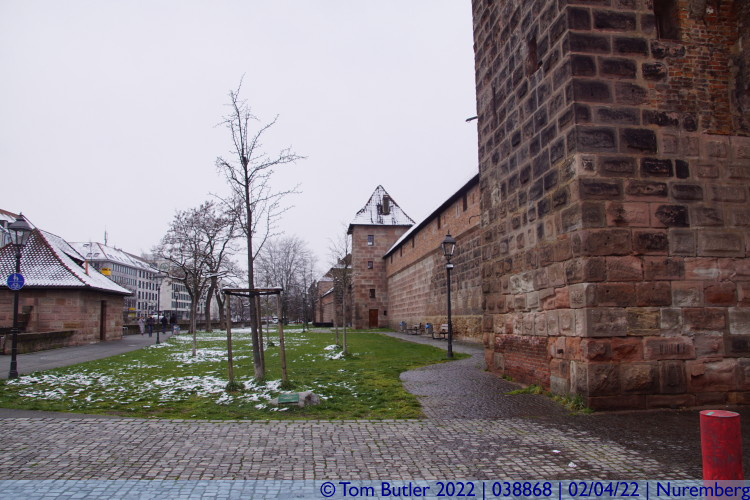 Photo ID: 038868, Frauentormauer, Nuremberg, Germany