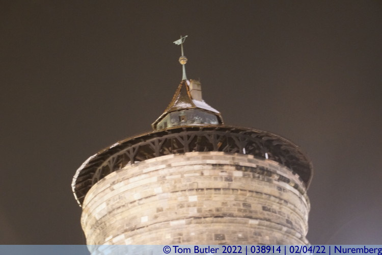 Photo ID: 038914, Watch tower platform, Nuremberg, Germany